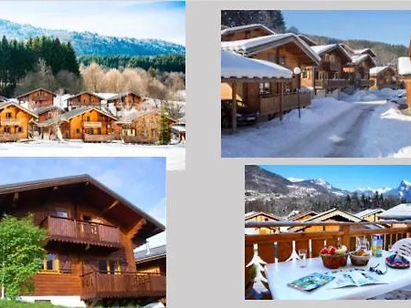 Chalet Bois De Champelle 6/8 Personnes Morillon Exterior foto